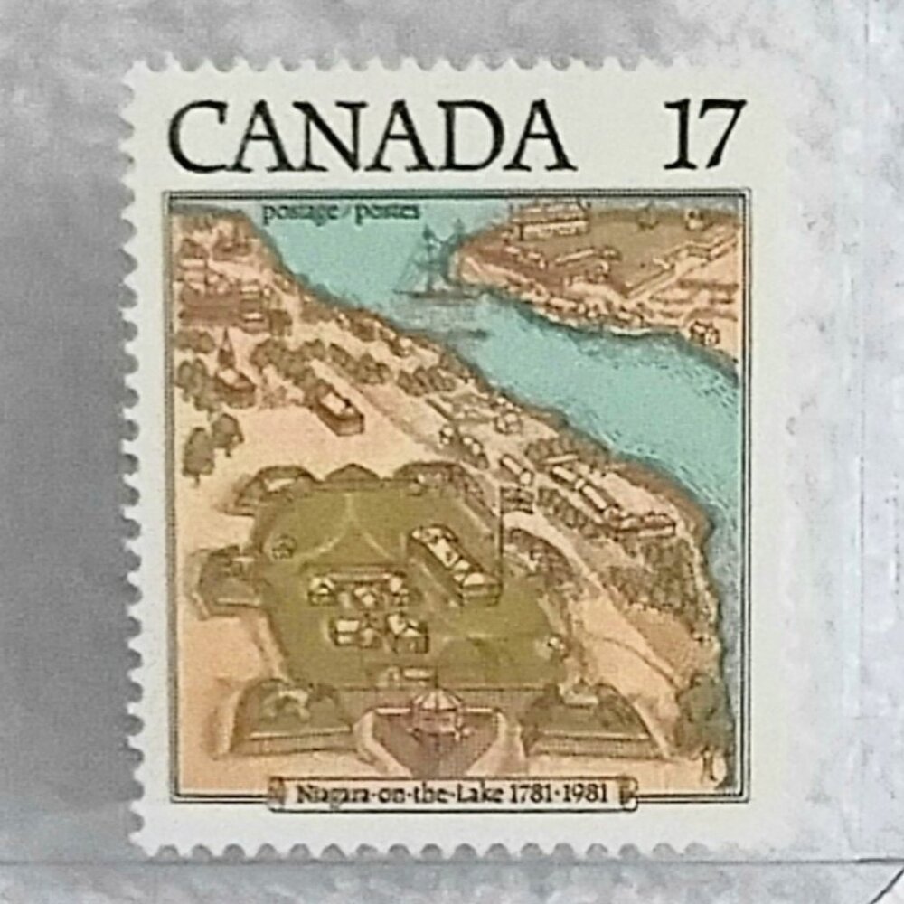Uncirculated Canadian 1981 Niagara on the Lake 1781-1981 Stamp Canada 17!!